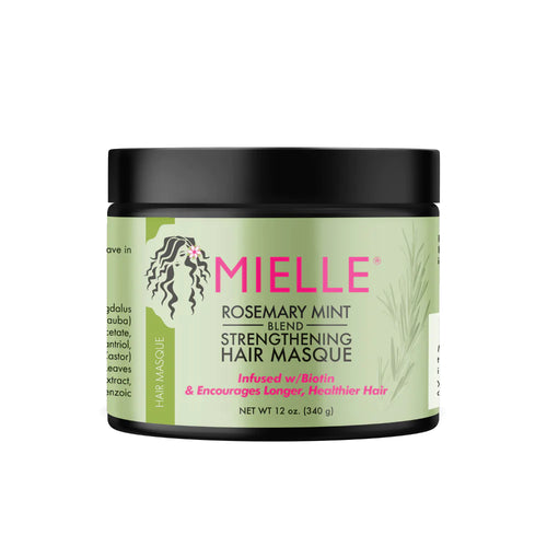 Mielle ‏, מסכה מחזקת לשיער, רוזמרין ומנטה, 340 גרם